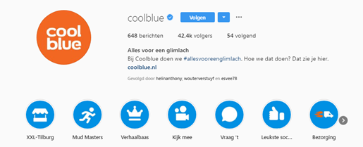 Instagram Coolblue